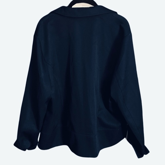 Draper & Damon’s Navy Jacket Zip Up Jacket  Size 1X - Picture 3 of 5